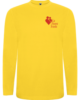 Maglia Gialla maniche lunghe Infanzia &ndash; classe dei 3 anni