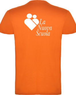 Maglia Arancione maniche corte Infanzia &ndash; classe dei 5 anni