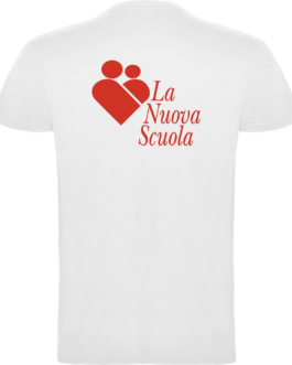 Maglia bianca maniche corte Primaria e Secondaria
