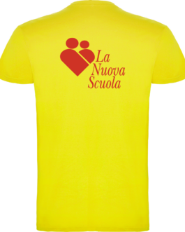 Maglia Gialla maniche corte Infanzia &ndash; classe dei 3 anni