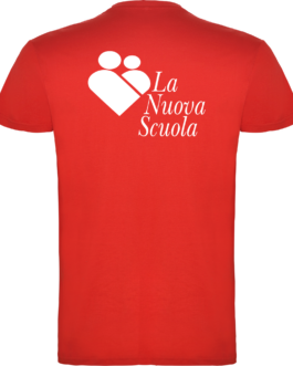 Maglia rossa maniche corte Primaria e Secondaria